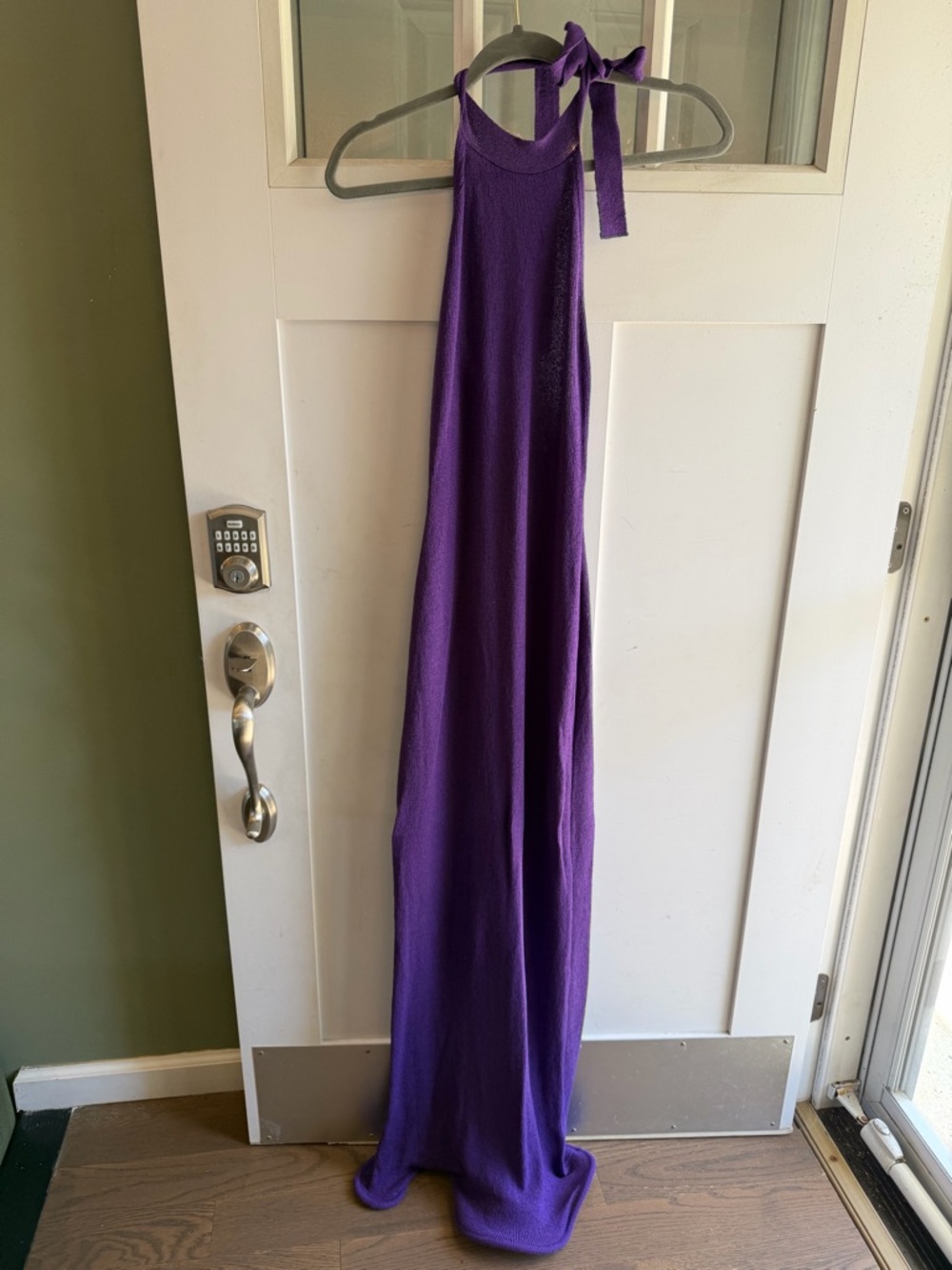 Meshki Purple Knit Top